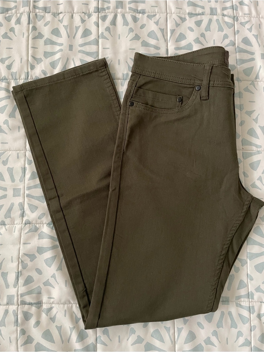 JACHS Men’s New York Olive Utility Pants - Size 32x34